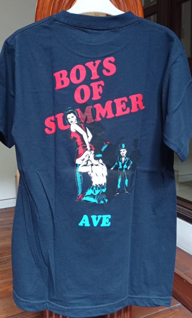 Other Boys Of Summer Tee Ave Dominatrix Pocket Tee Never Worn Hoodie, Sweatshirt | FlexRushtees.com