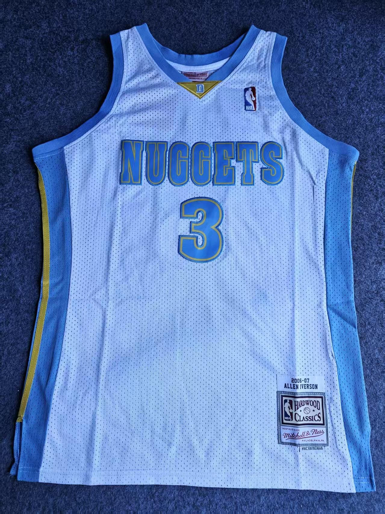 Nba 2006 07 Denver Nuggets 3 Allen Iverson Jersey T-Shirts, Hoodie, Sweatshirt | FlexRushtees.com