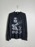 Eminem Slim Shady Sun Faded Black Long Sleeve T-Shirts, Hoodie, Sweatshirt | AU16VibeMintTees.com