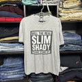 Vintage Eminem 2015 Slim Shady Rap Grey Tee Size S Hoodie, Sweatshirt | FlexRushtees.com