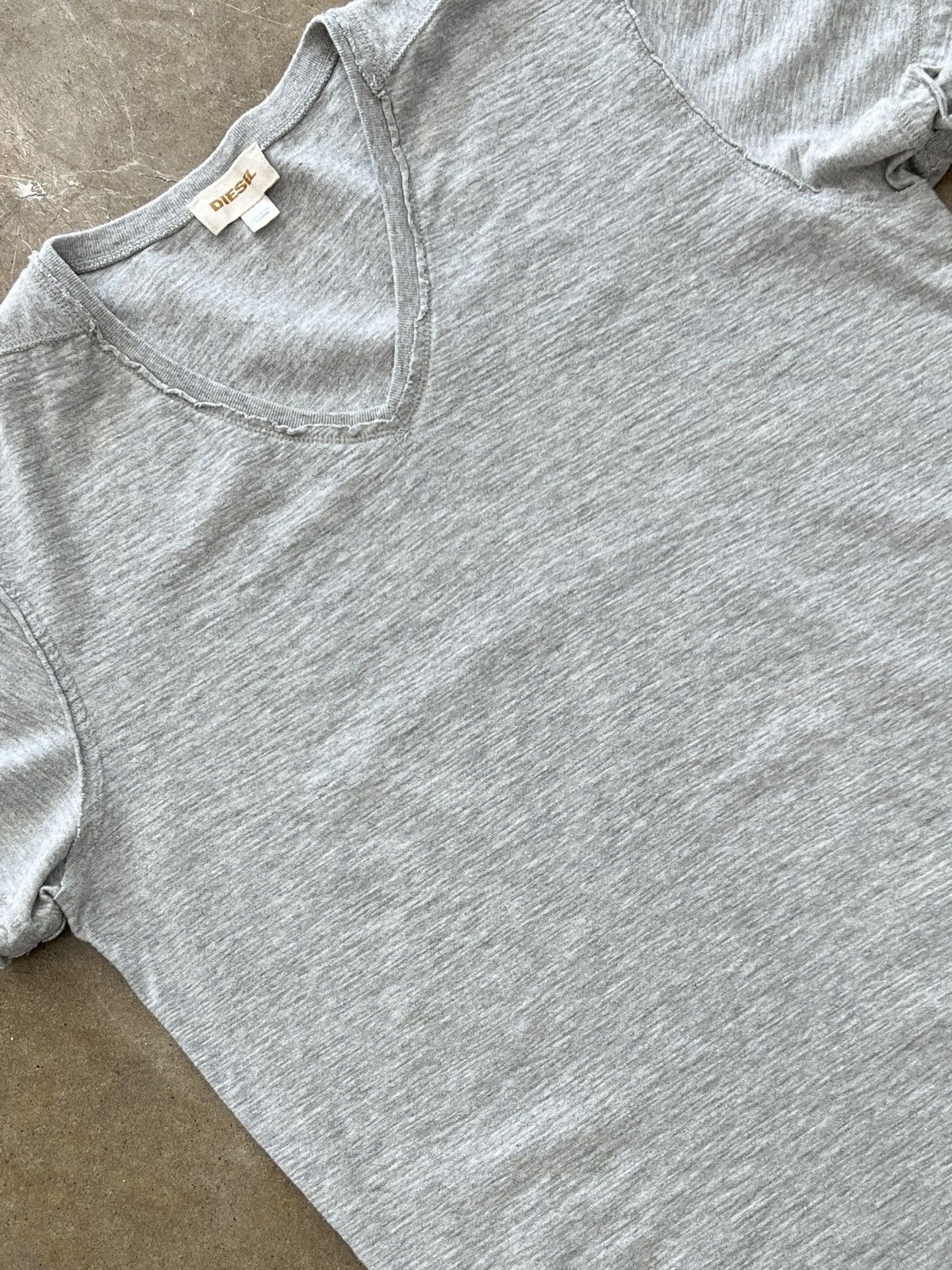 Diesel Cut And Sew V Neck Cotton Tee Large Hoodie, Sweatshirt | FlexRushtees.com