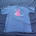 Vintage Kangaroo T Shirt Jerzees Xxl Combed Cotton Yakima