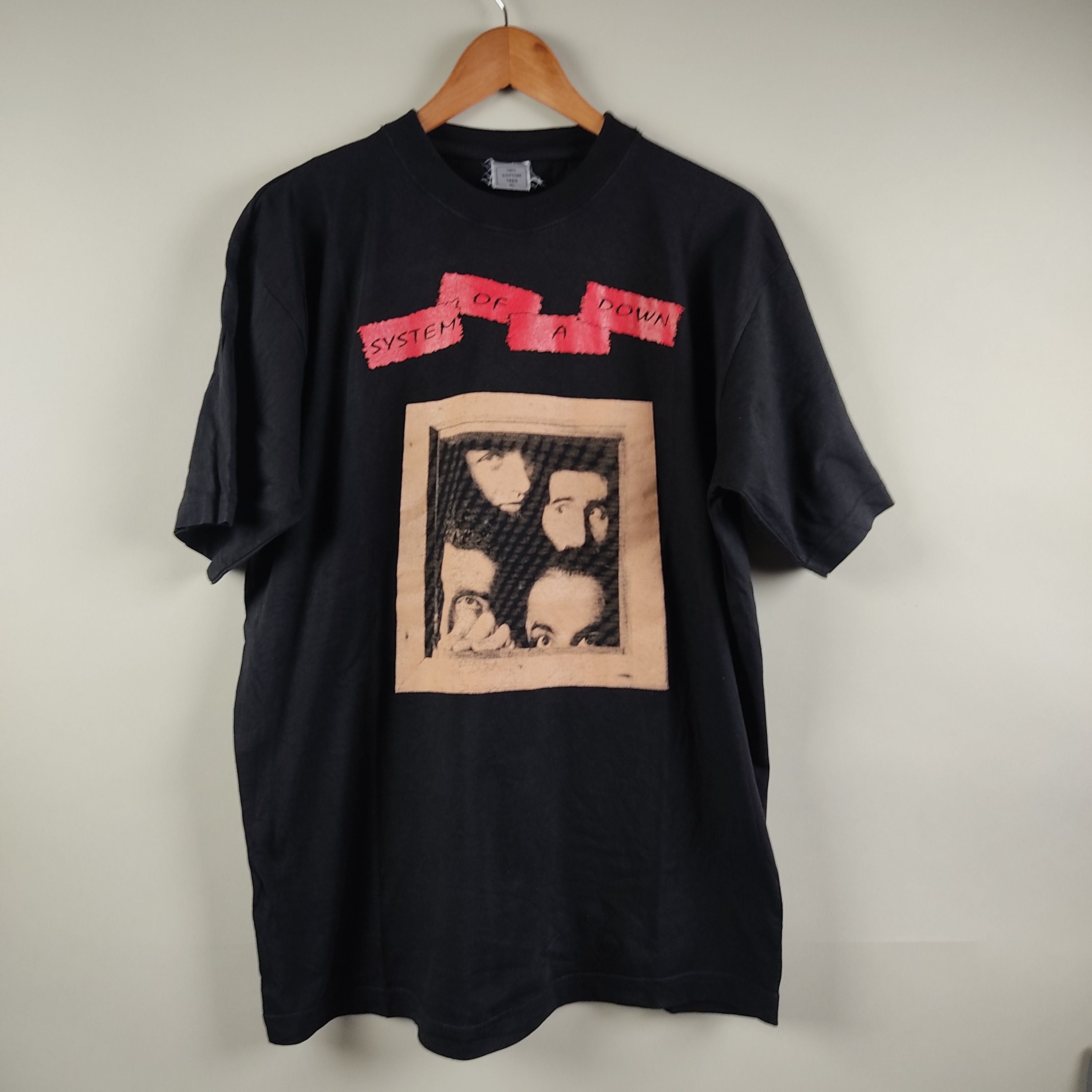 Vintage 90 S System Of A Down Portrait T-Shirts, Hoodie, Sweatshirt | FlexRushtees.com