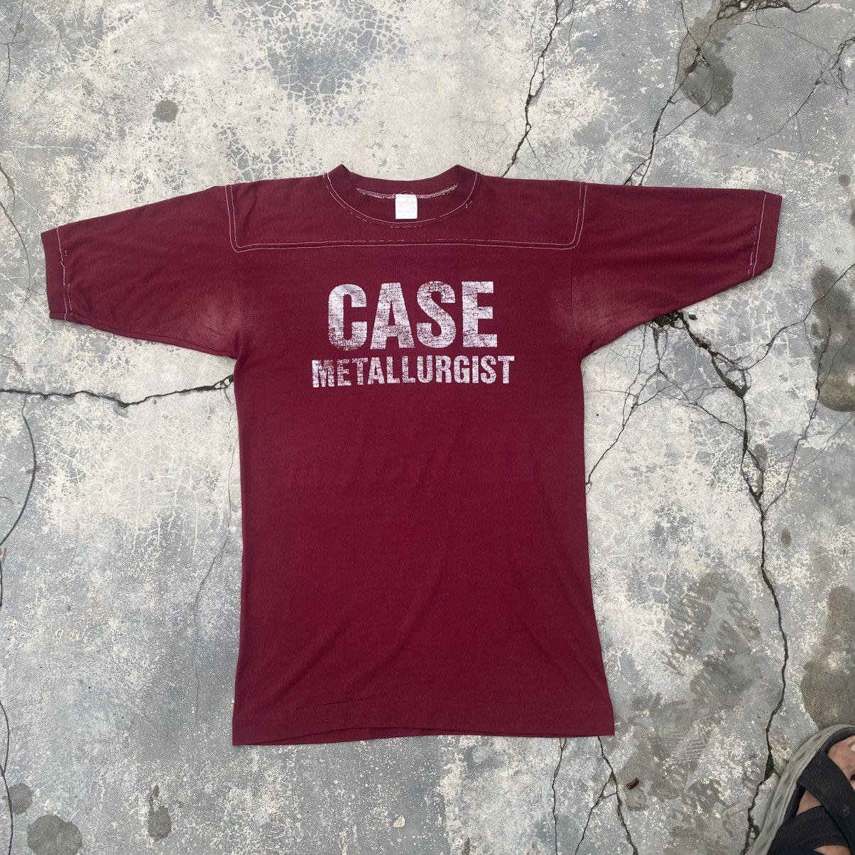 Vintage 1980s Case Metalurgis Distressed Tee Hoodie, Sweatshirt | FlexRushtees.com