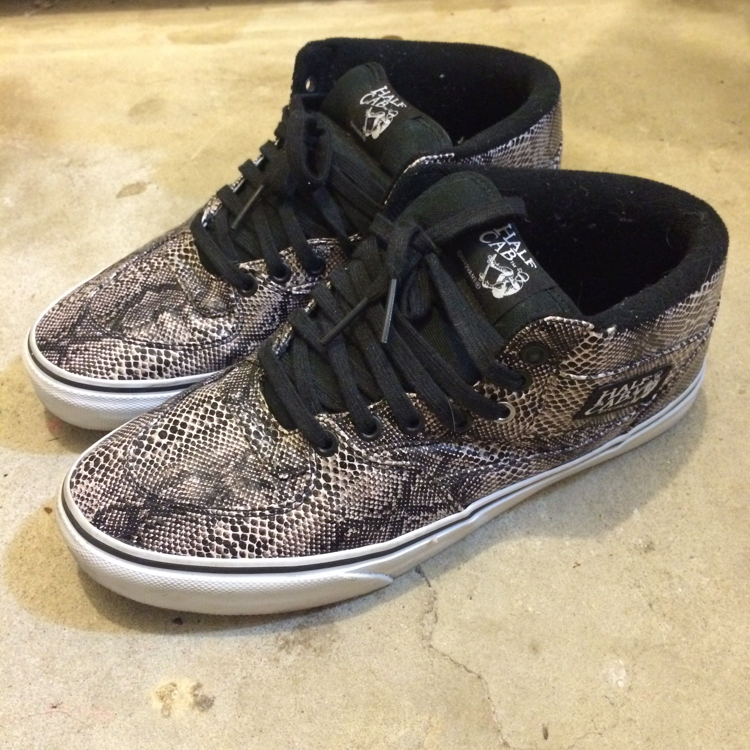 Vans Snake Skin Half Cabs