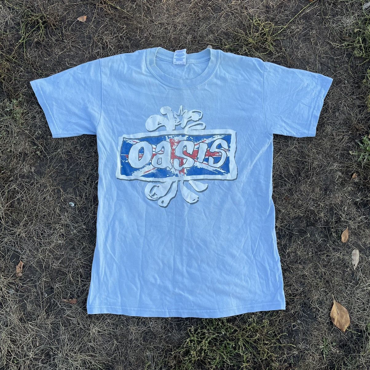 Vintage Y2k Oasis Super Tee Art Band Rock Streetwear Hoodie, Sweatshirt | FlexRushtees.com
