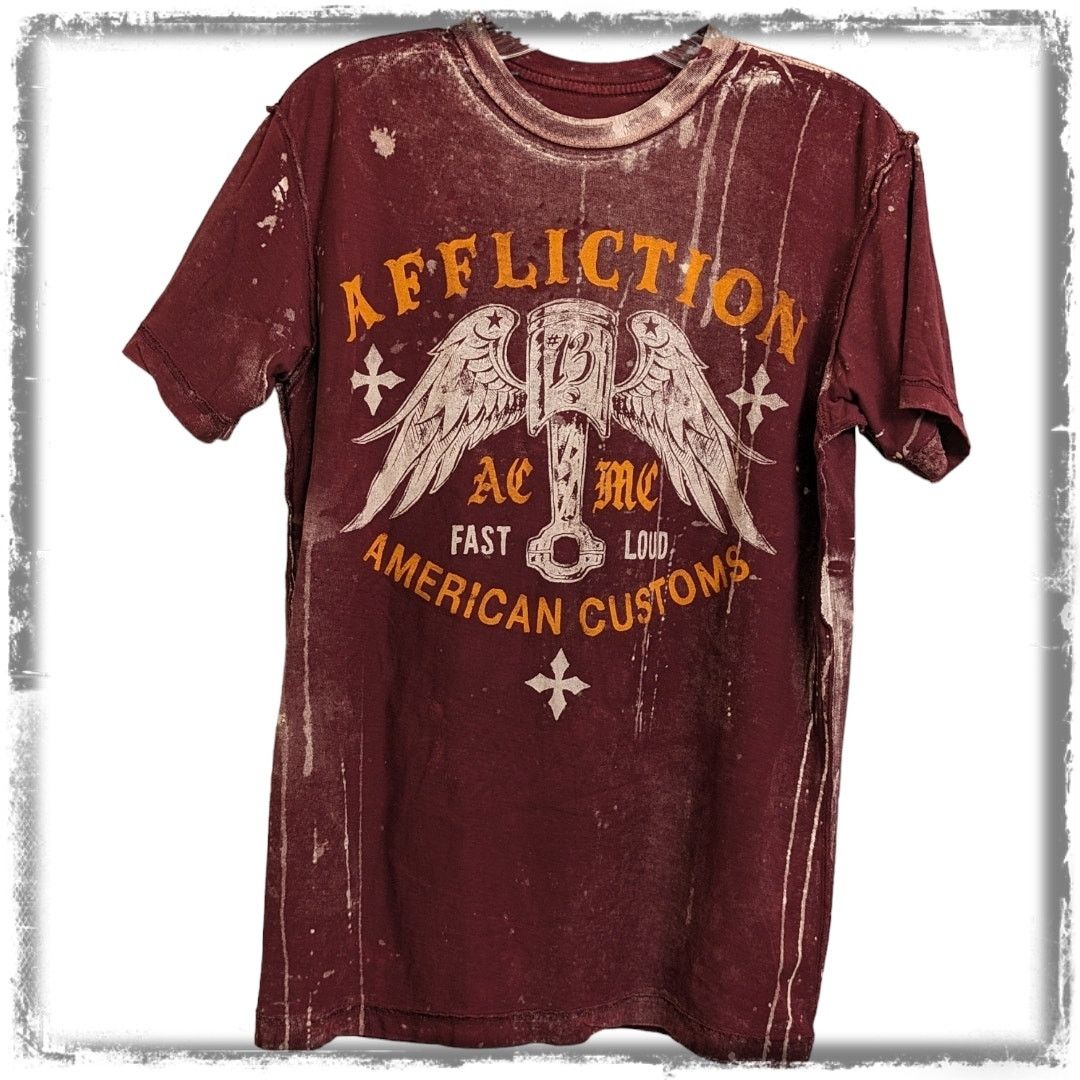 Reversible Affliction American Customs Warpath T Shirt Men S Hoodie, Sweatshirt | FlexRushtees.com