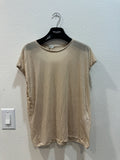Saint Laurent Paris Sheer Sleeveless Tee Xl