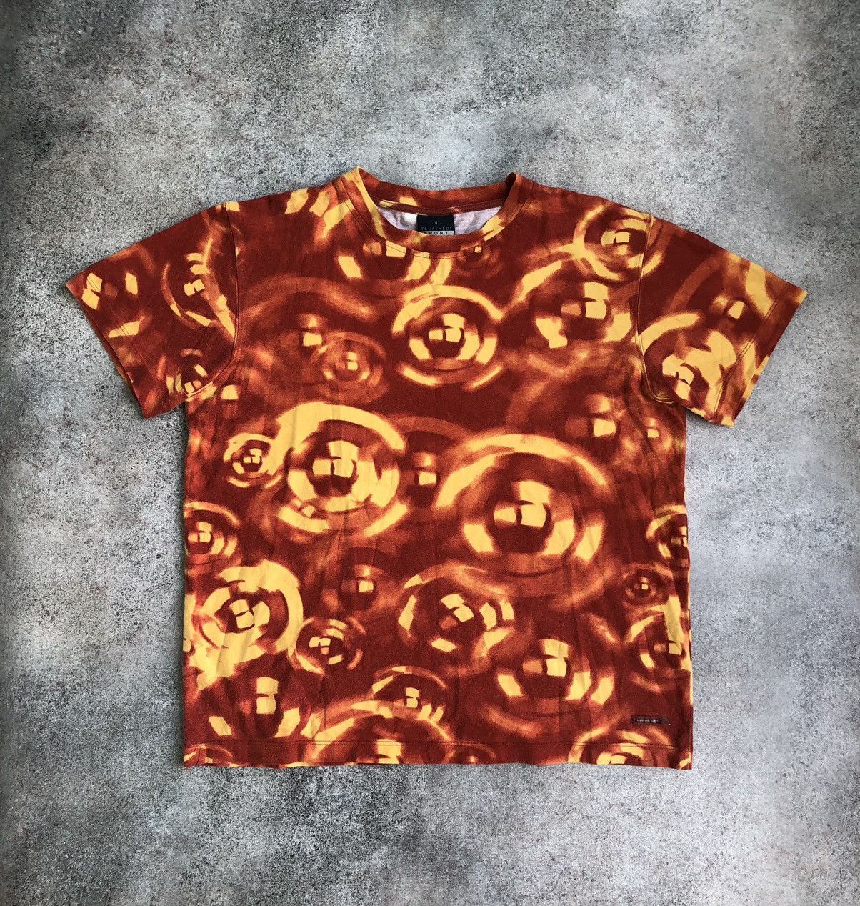 Vintage Trussardi Rare Psychedelic T Shirt
