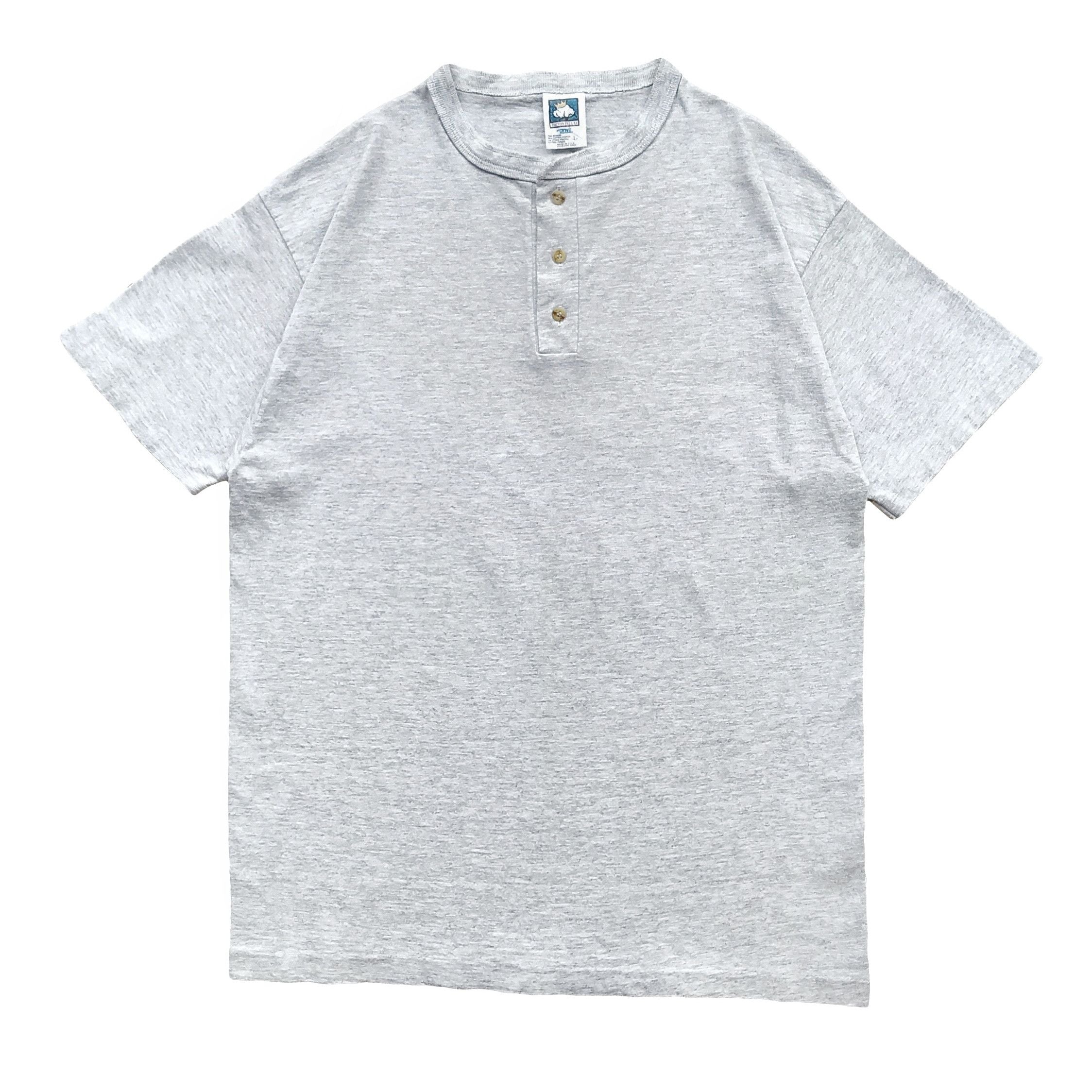 Vintage 90s Cotton Deluxe Henley Tee