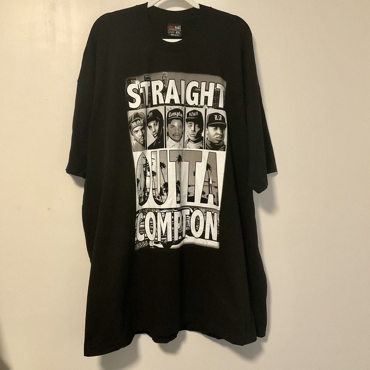 Vintage N W A Straight Outta Compton T Shirt 4xl Hoodie, Sweatshirt | FlexRushtees.com