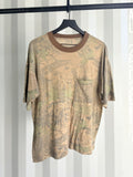 Vintage Paper Thin Camo Sun Faded Tee Shirt Distressed Hoodie, Sweatshirt | FlexRushtees.com