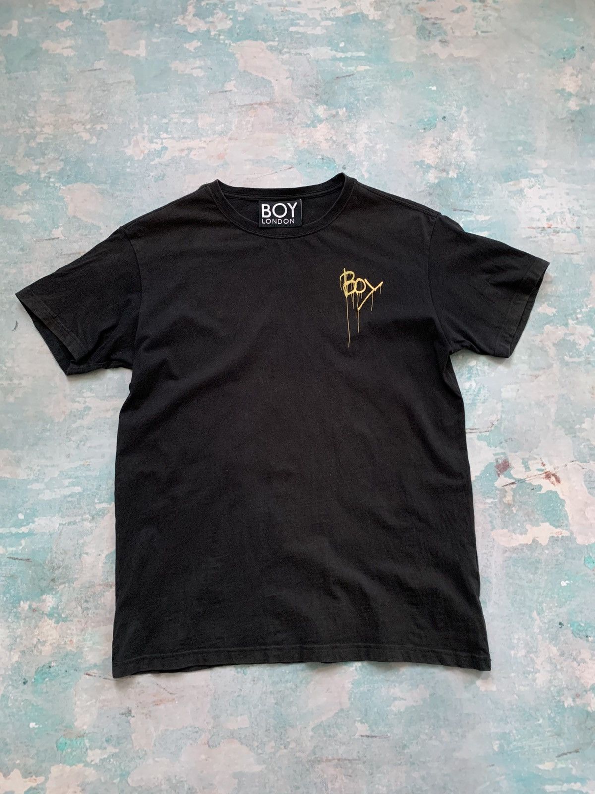 Boy London Gold Eagle Printed T Shirt Boy London Tee Y2k Hype Grail Hoodie, Sweatshirt | FlexRushtees.com