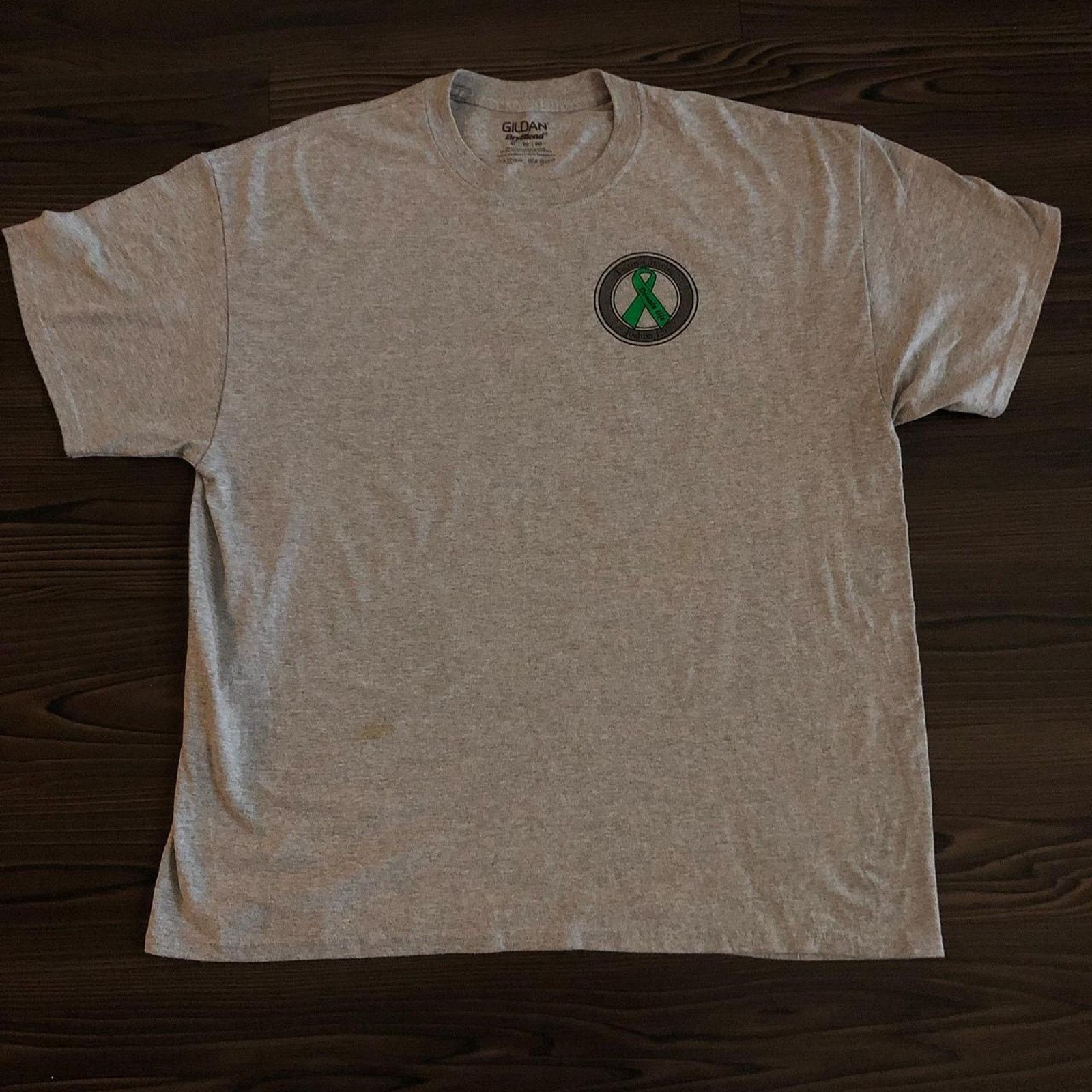 Gildan Green Ribbon Team Charlie Strength Quote Graphic Tee Hoodie, Sweatshirt | FlexRushtees.com