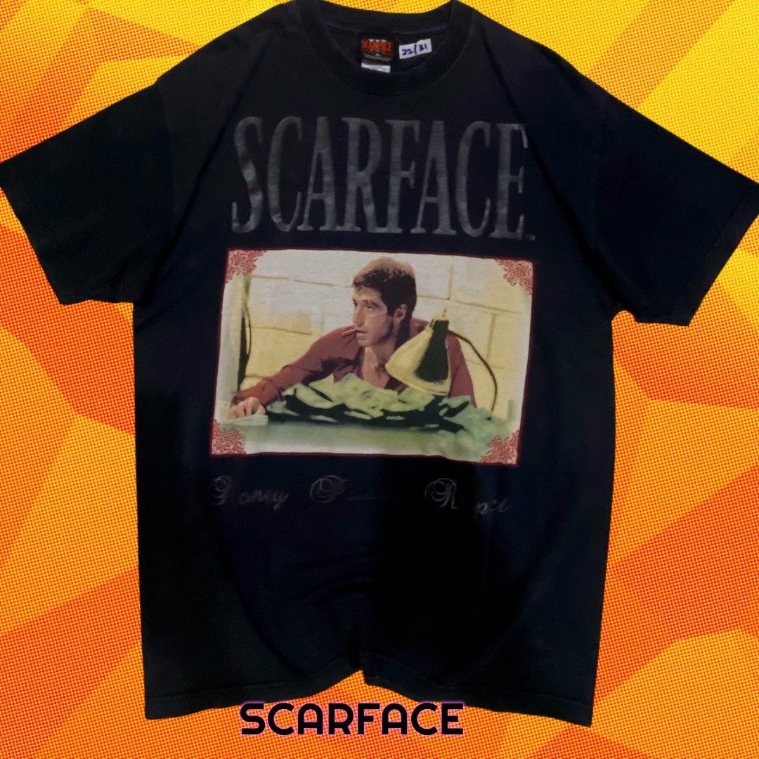 Band Tees Scarface Money Power Respect Tee