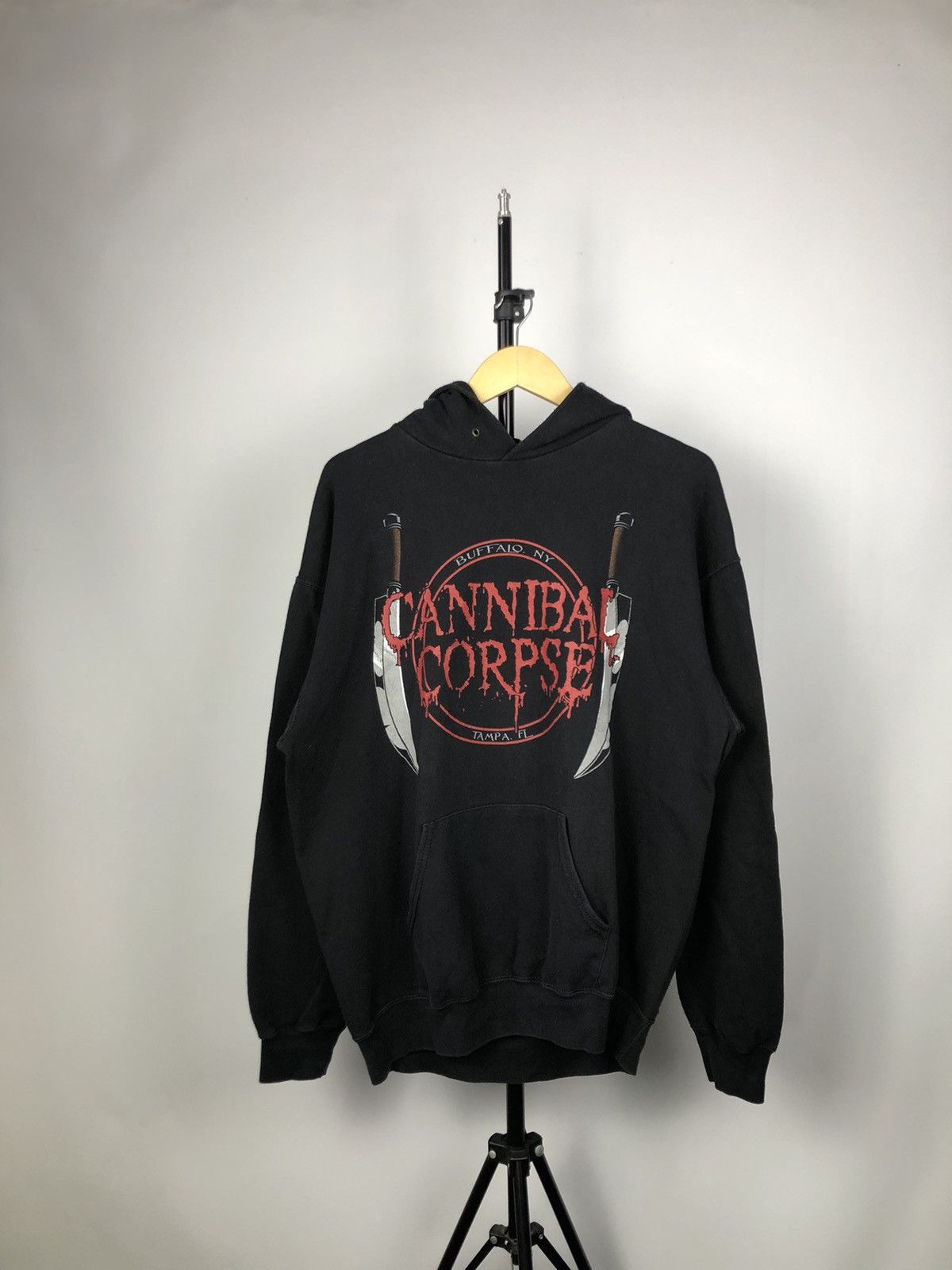 00s Vintage Cannibal Corpse Heart Death Metal Band Hoodie T-Shirts, Sweatshirt | FlexRushtees.com
