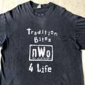 Vintage 90s Thrashed Faded Nwo New World Order T Shirt Hoodie, Sweatshirt | FlexRushtees.com