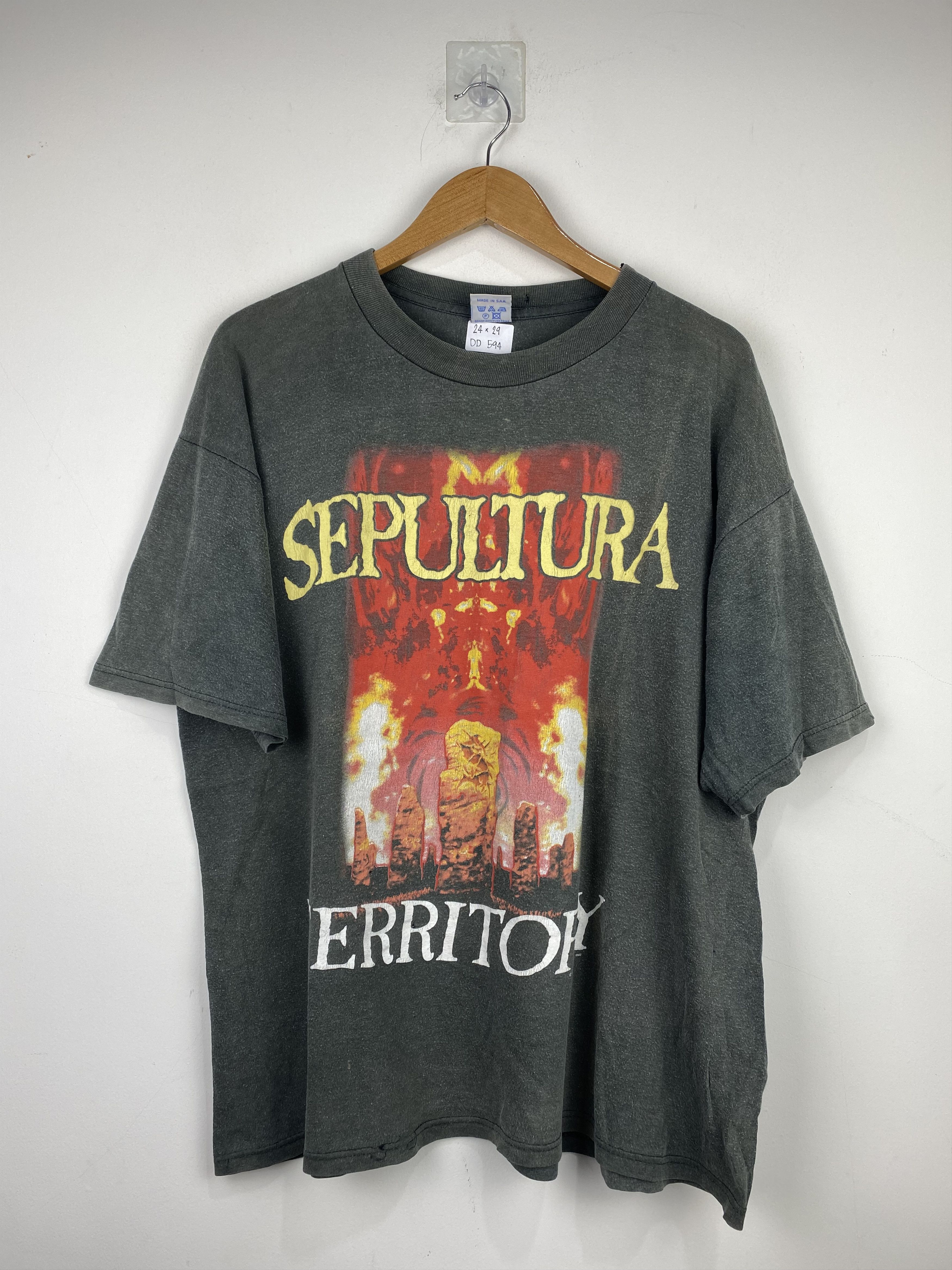 Vintage Sepultura Territory T Shirts Dd594 Hoodie, Sweatshirt | FlexRushtees.com