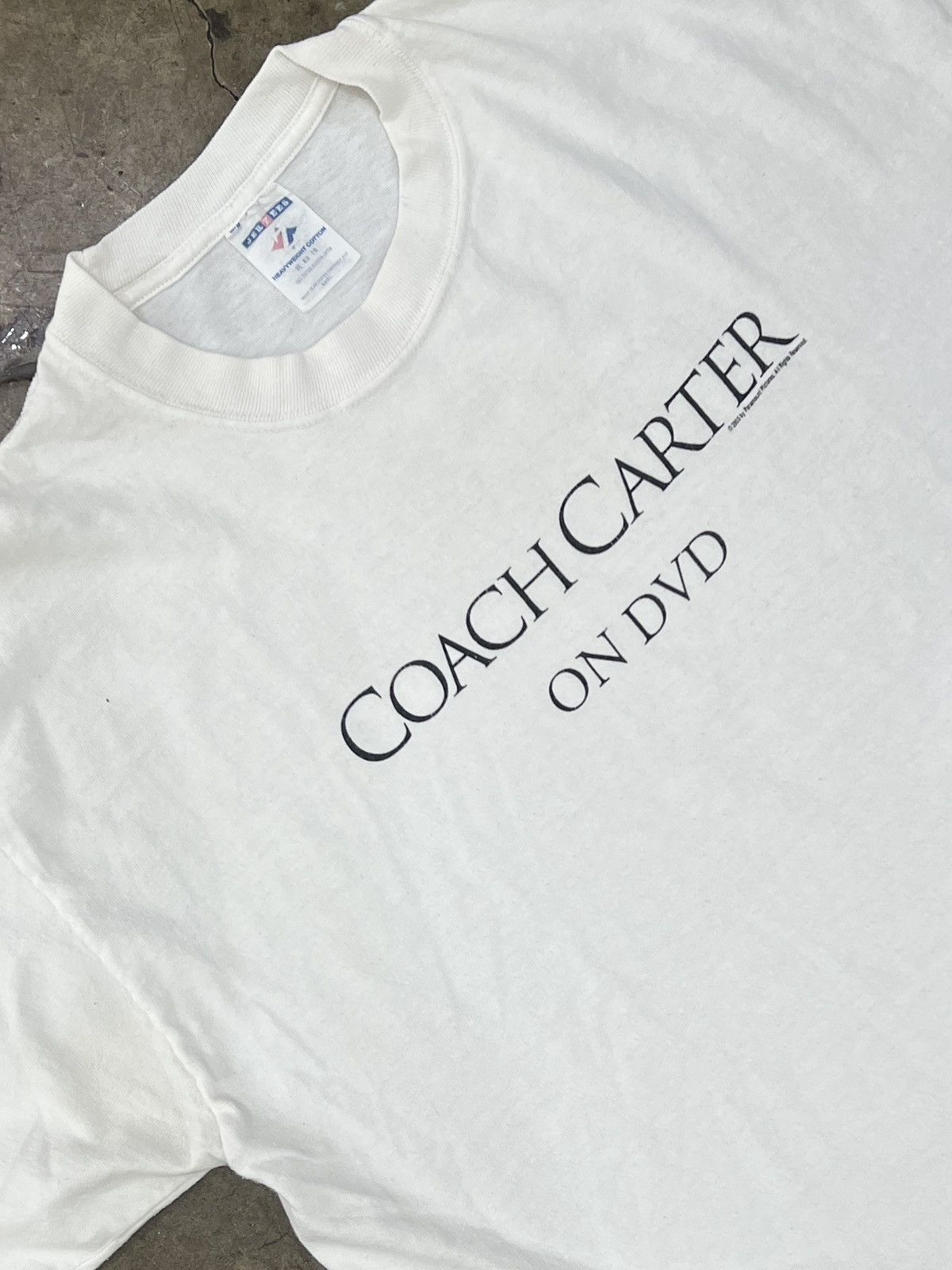 Vintage 2005 Coach Carter Movie Promo Jerzees Tee Xl Hoodie, Sweatshirt | FlexRushtees.com