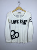 If Six Was Nine X Japanese Brand Peace Love Beat Wake Me Up Longsleeve Tee Hoodie, Sweatshirt | FlexRushtees.com