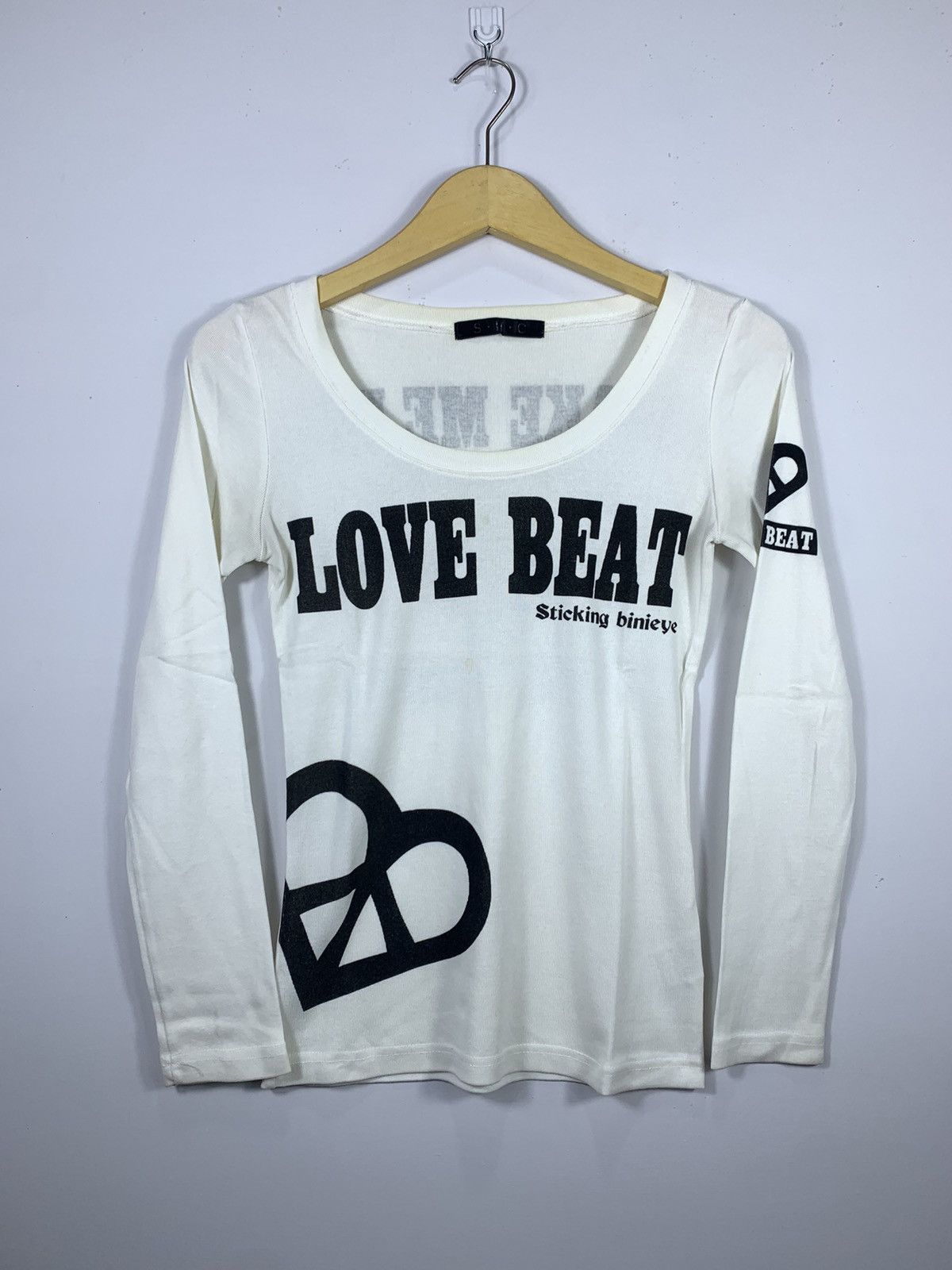 If Six Was Nine X Japanese Brand Peace Love Beat Wake Me Up Longsleeve Tee Hoodie, Sweatshirt | FlexRushtees.com