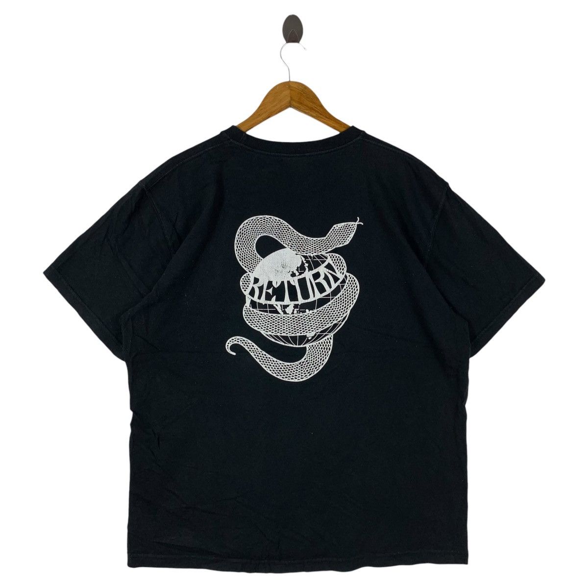 Brand Return Japanese Brand Snake Printed Tee Hoodie, Sweatshirt | FlexRushtees.com