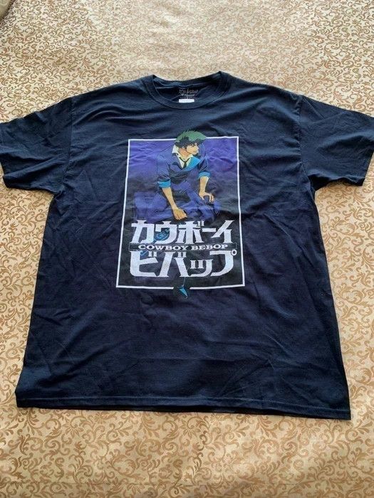 Vintage Deadstock Cowboy Bebop Anime Graphic Tee Hoodie, Sweatshirt | FlexRushtees.com