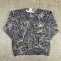 Realtree X Vintage Crazy Vintage Jerzees Realtree Camo Sweatshirt Faded Heavy