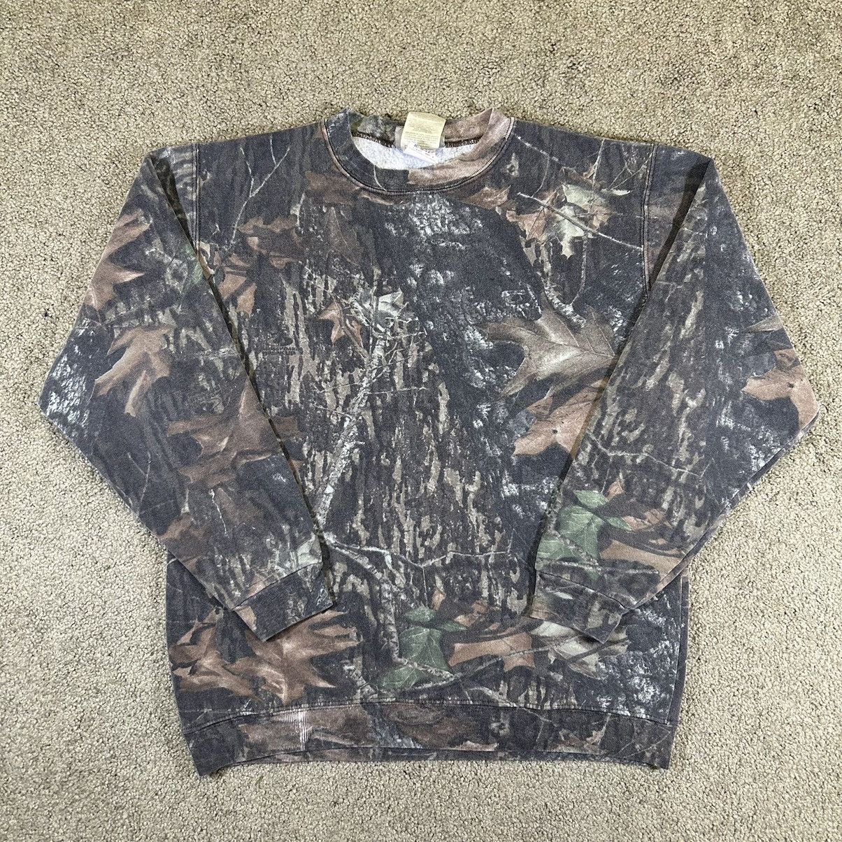 Realtree X Vintage Crazy Vintage Jerzees Realtree Camo Sweatshirt Faded Heavy