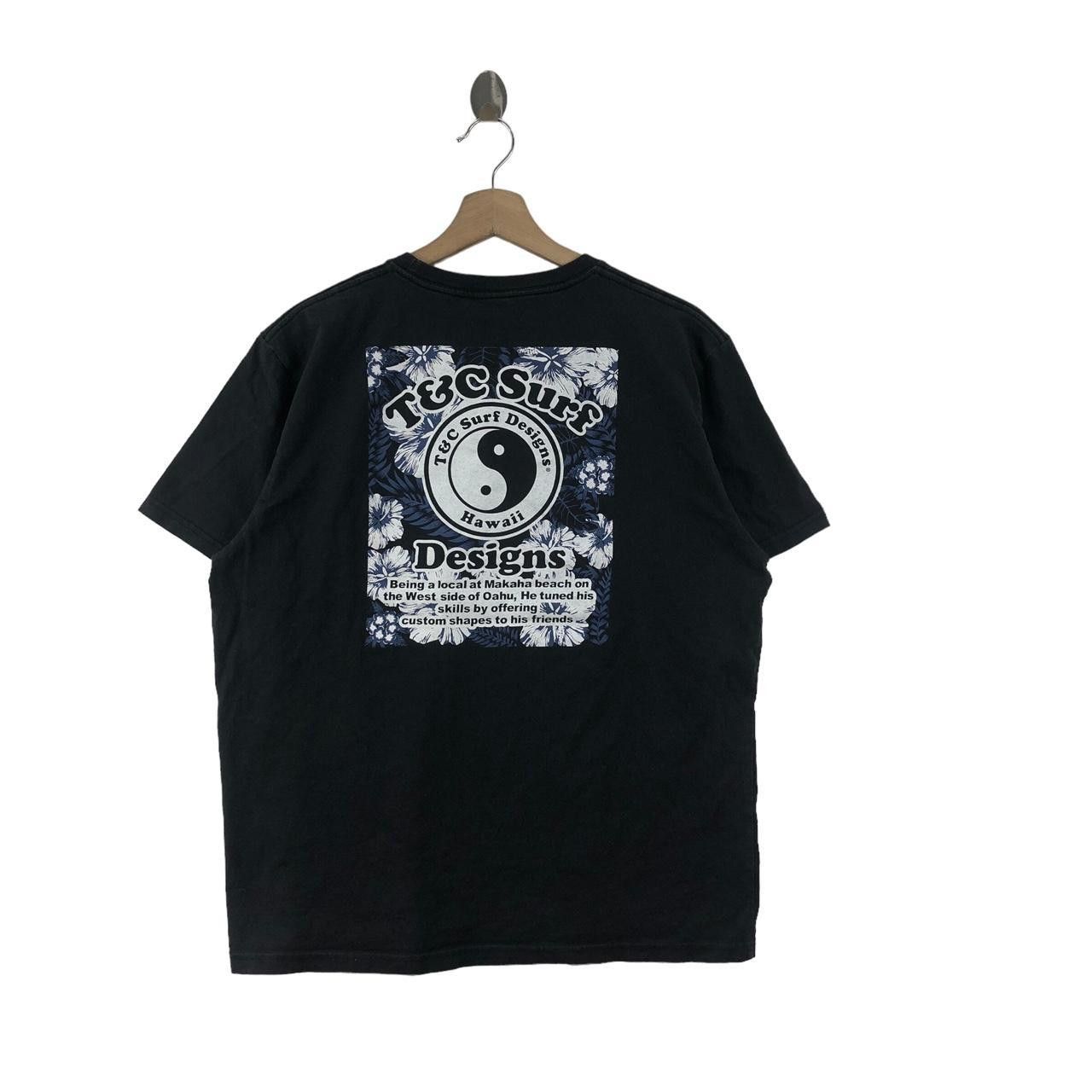 Other Town Country Designs T C Surf Makaha Beach Tee Shirt Backhit
