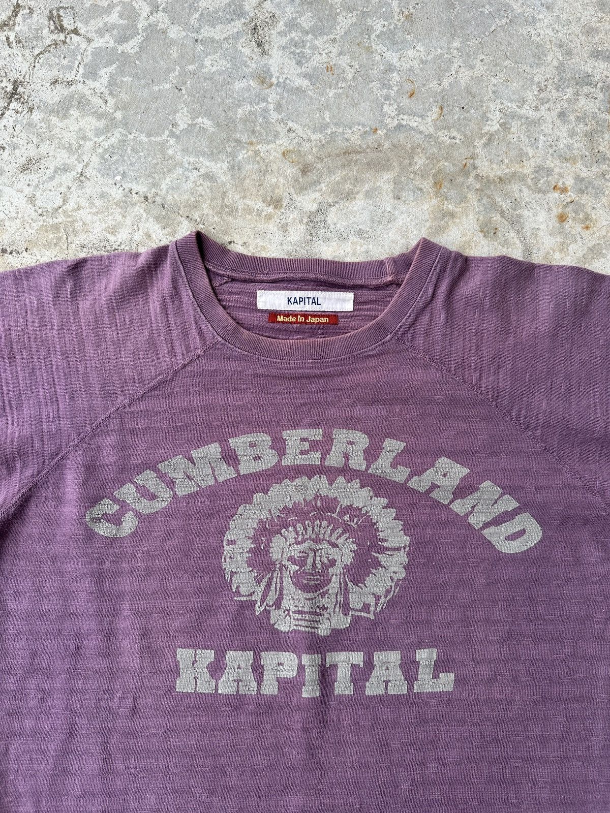 Kapital Chieftain Navajo Cumberland Raglan Tee Sweatshirt
