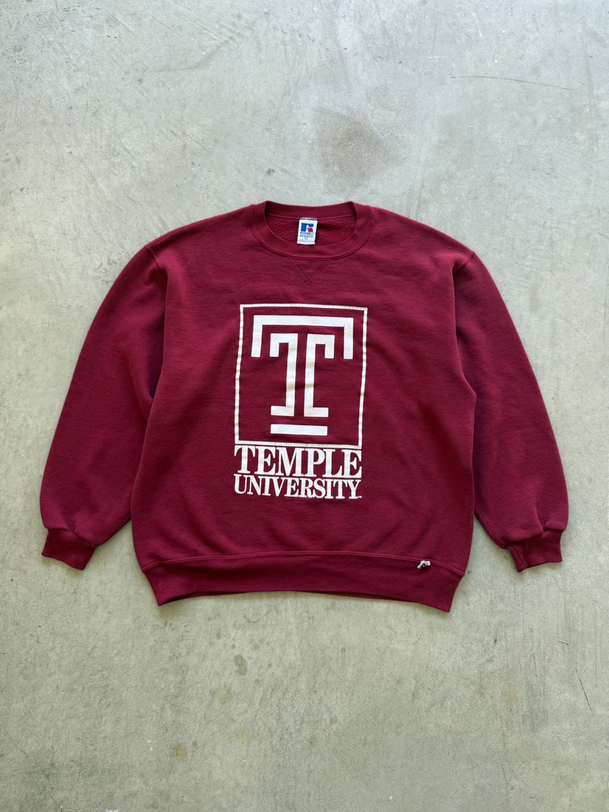 Russell Athletic Vintage 90s Russell Athletic Temple University Sweatshirt