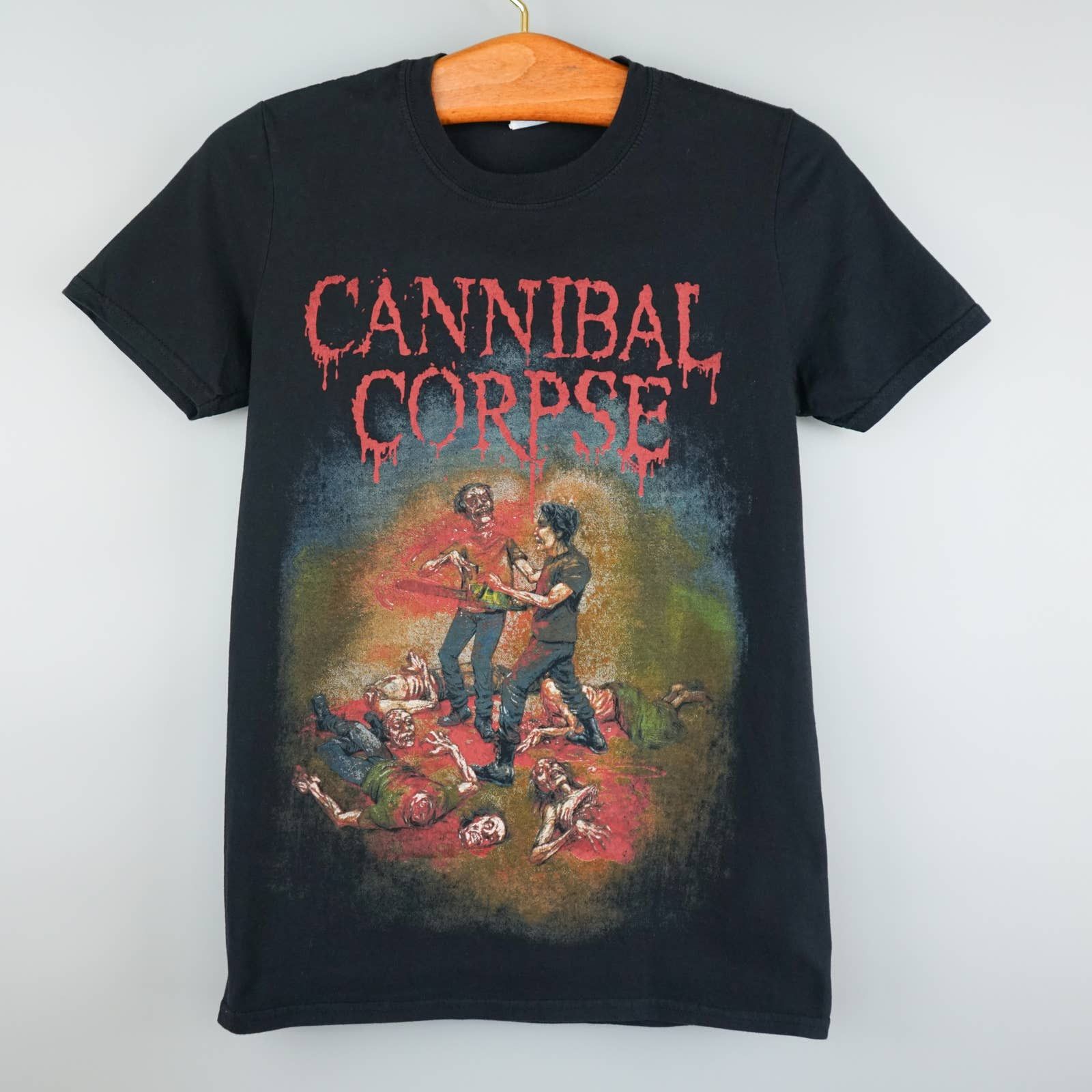 Vintage Cannibal Corpse T Shirt Early 2000s Hoodie, Sweatshirt | FlexRushtees.com