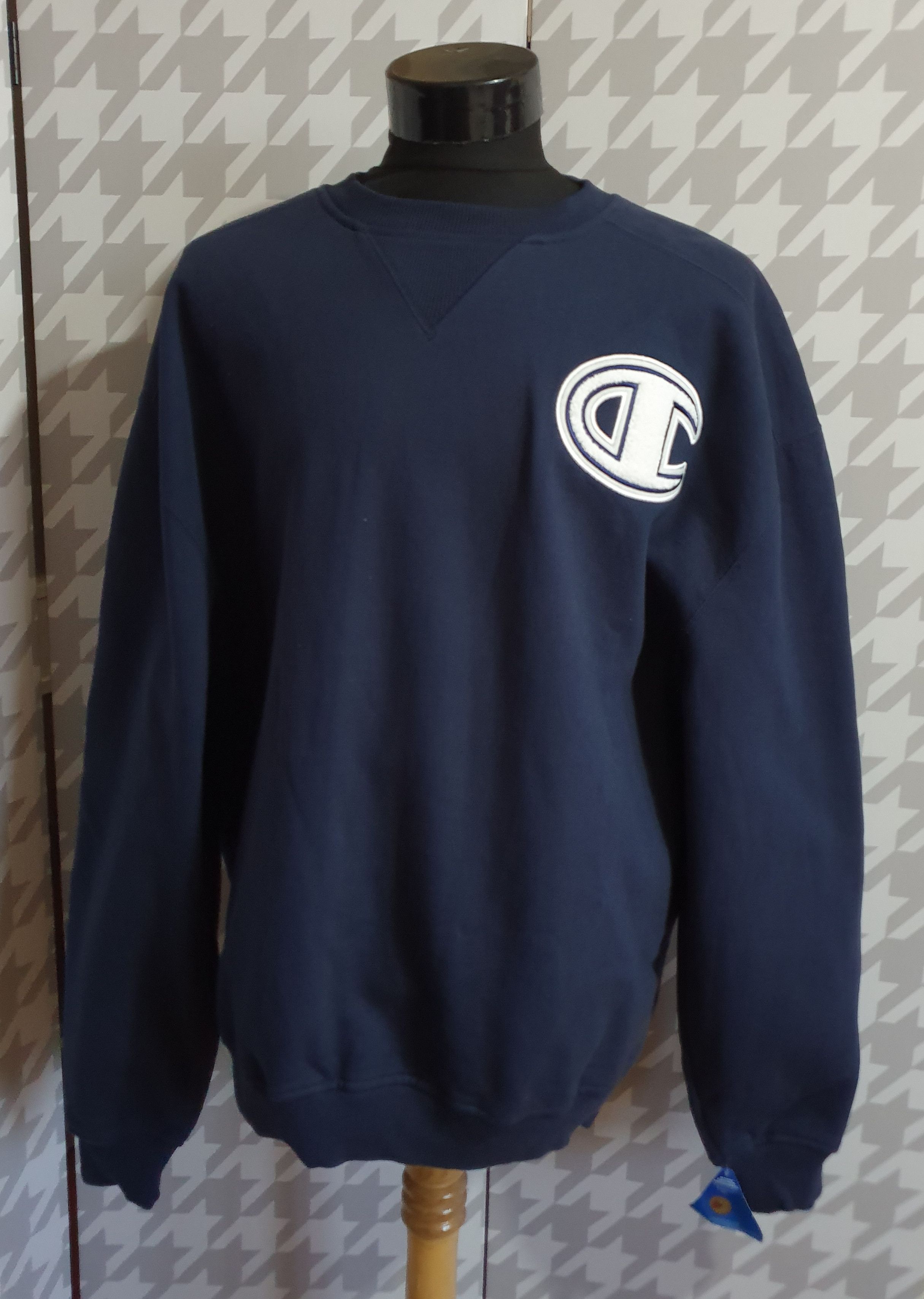 Champion Blue Sweatshirt Big Size T-Shirts, Hoodie | FlexRushtees.com