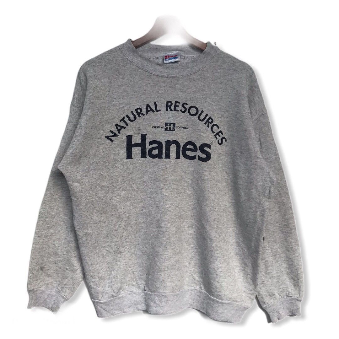 Vintage Hanes Natural Resources Crewneck