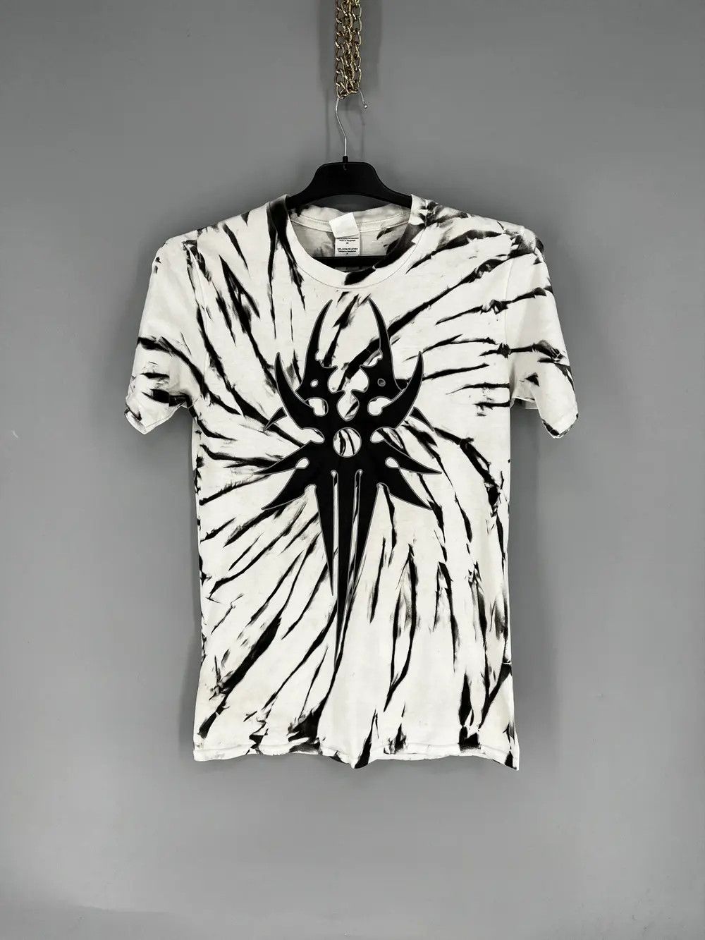 Band Tees Vintage Y2k Washed Avantgarde Tribal Tee Streetwear