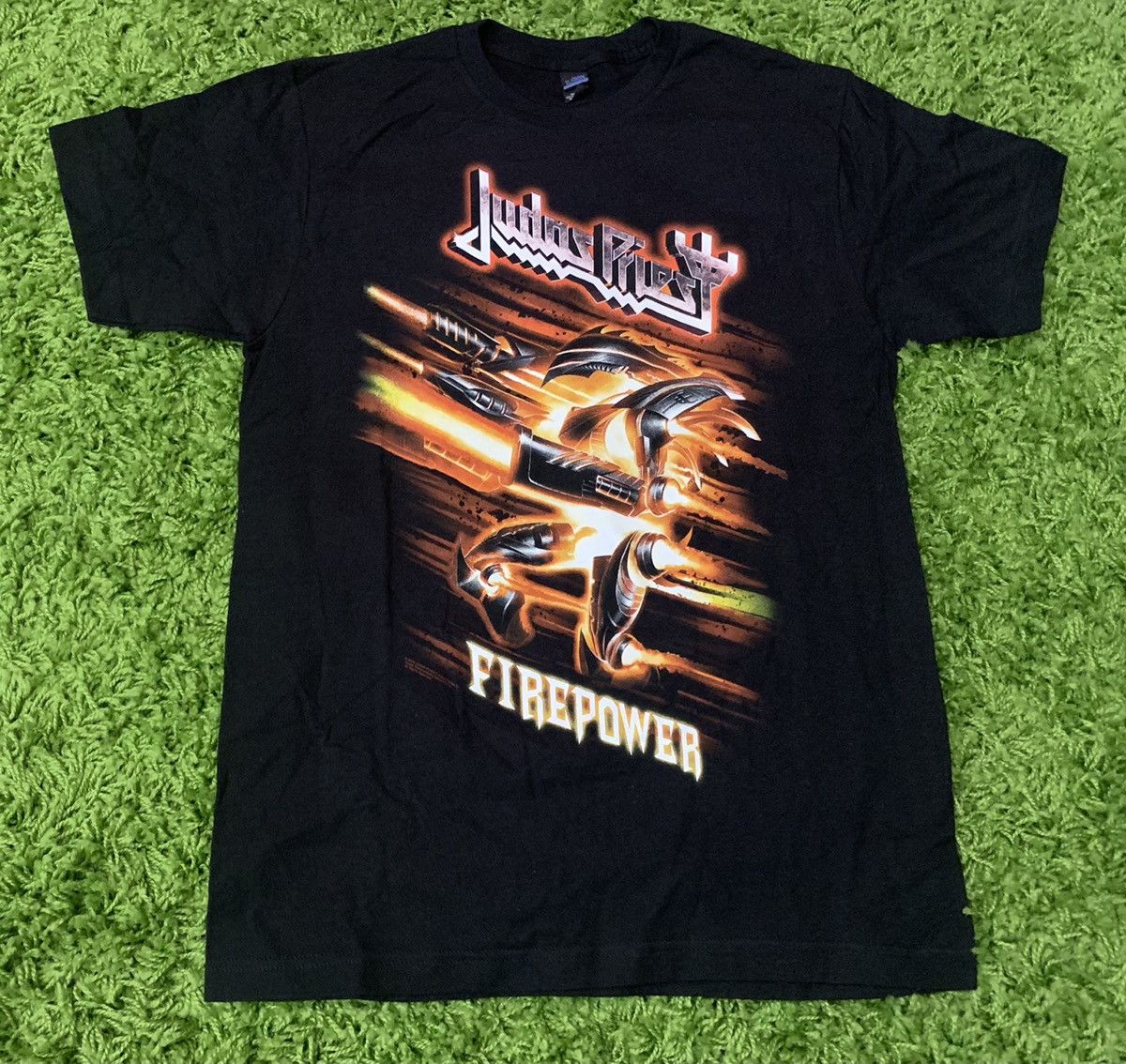 Judas Priest X Vintage Send Offer Judas Priest Firepower 2018 Tour T Shirt Size M Hoodie, Sweatshirt | FlexRushtees.com
