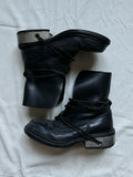 Dirk Bikkembergs Metal Lace Through Heels