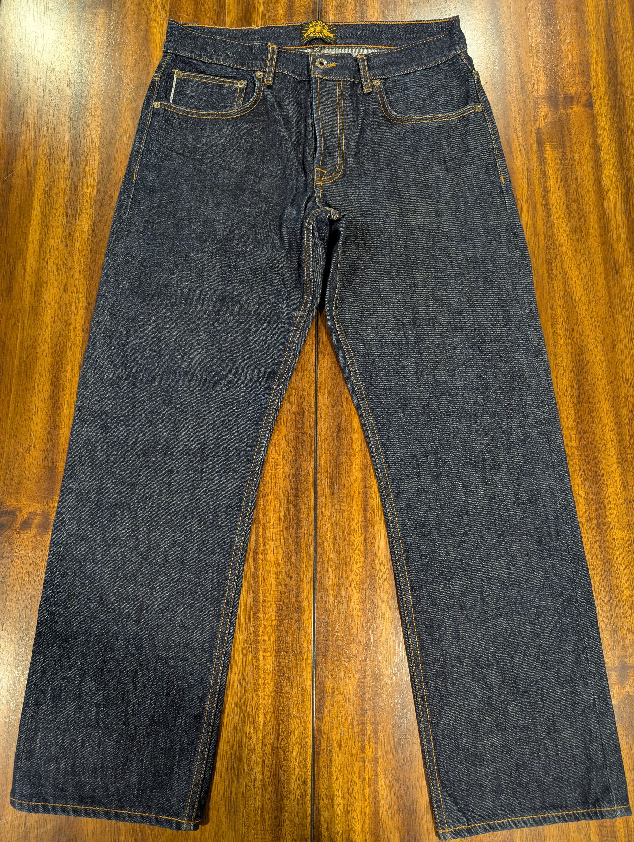 Star Selvage Brave Star True Straight Cone Mills 13oz