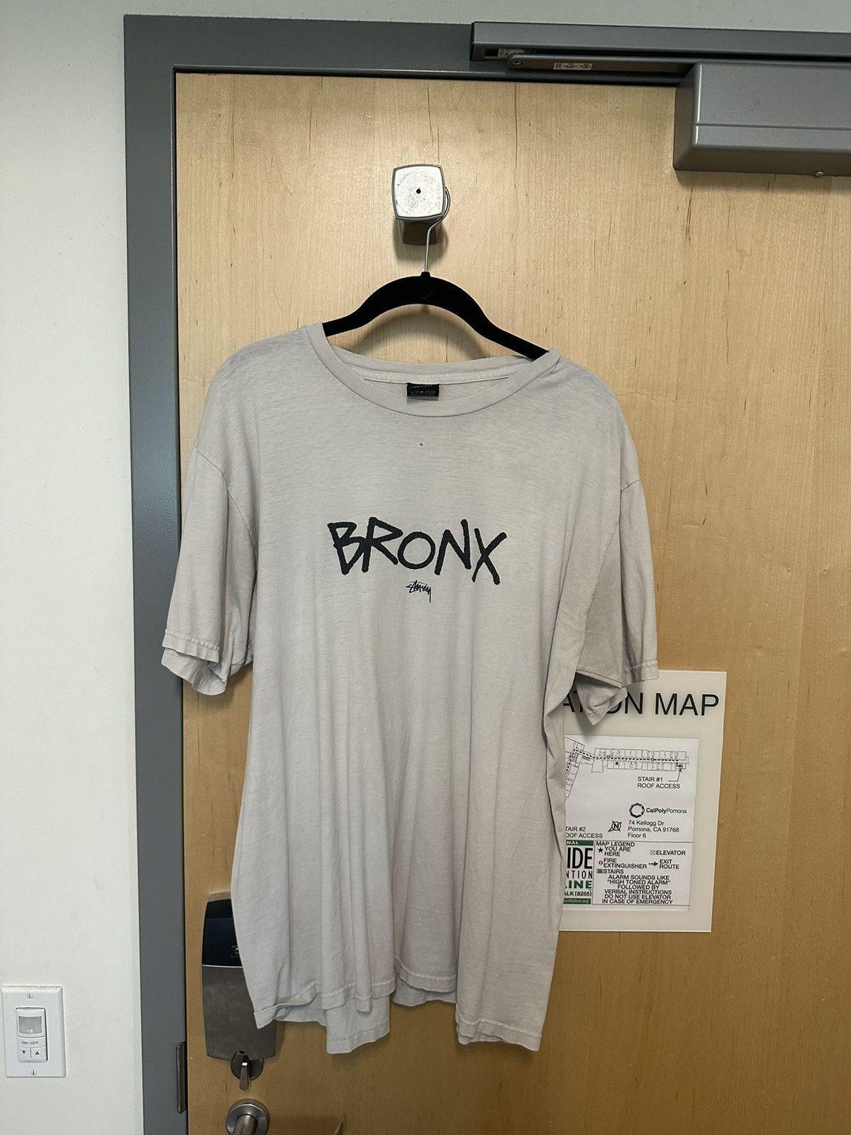 White Bronx Stussy Tee Hoodie, Sweatshirt | FlexRushtees.com