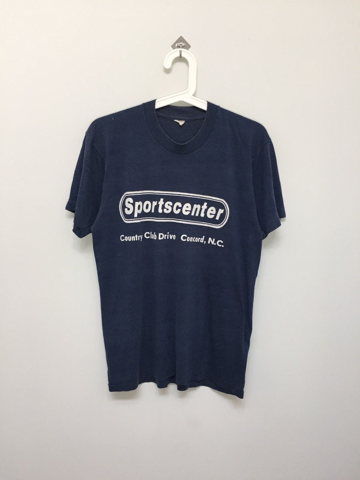 Vintage 80s Sportcenter Rare Green Screen Star Tag T Shirt