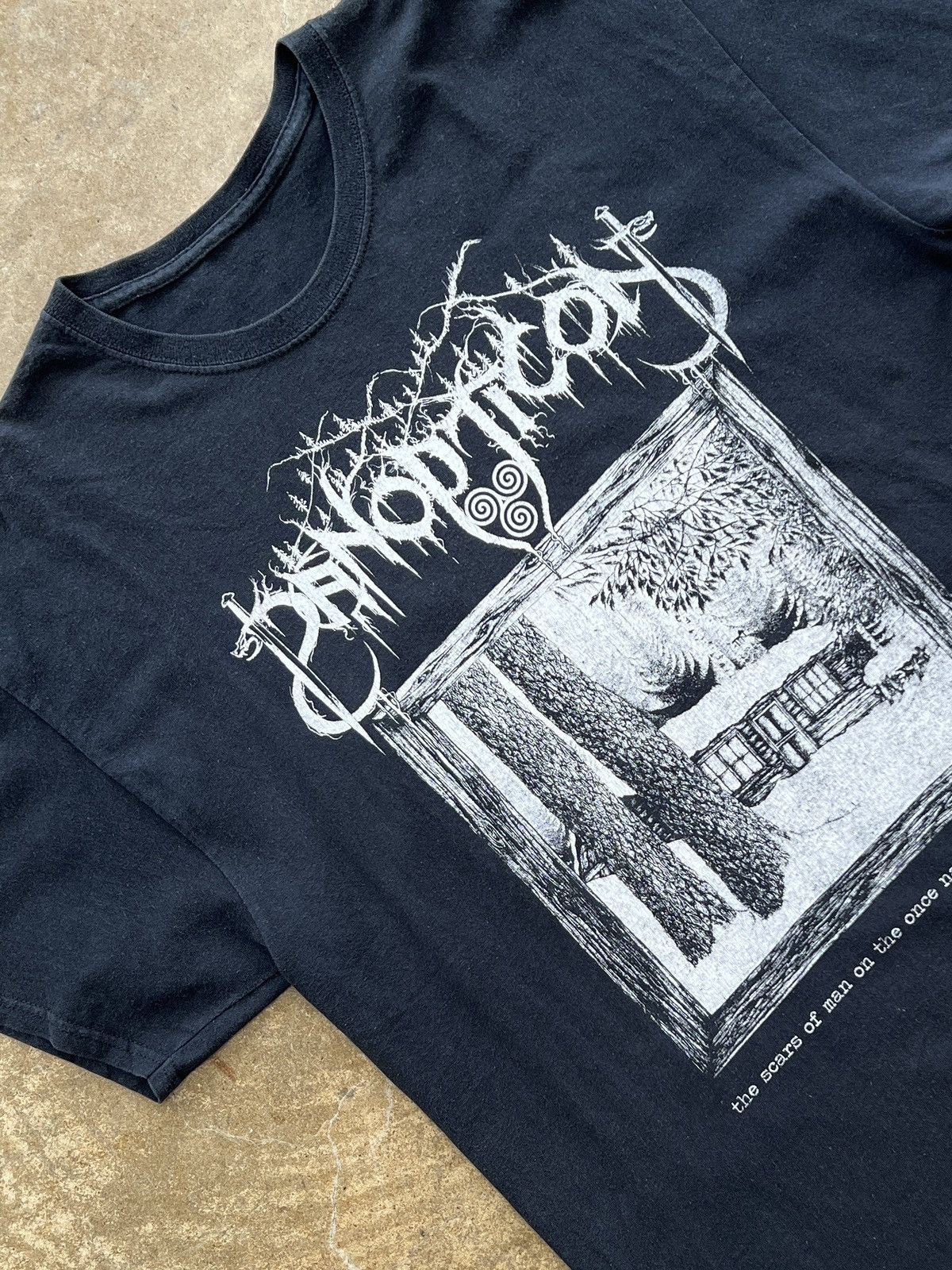 Band Tees Vintage 90s Panopticon Sacres Of Man Tee Xxl Hoodie, Sweatshirt | FlexRushtees.com