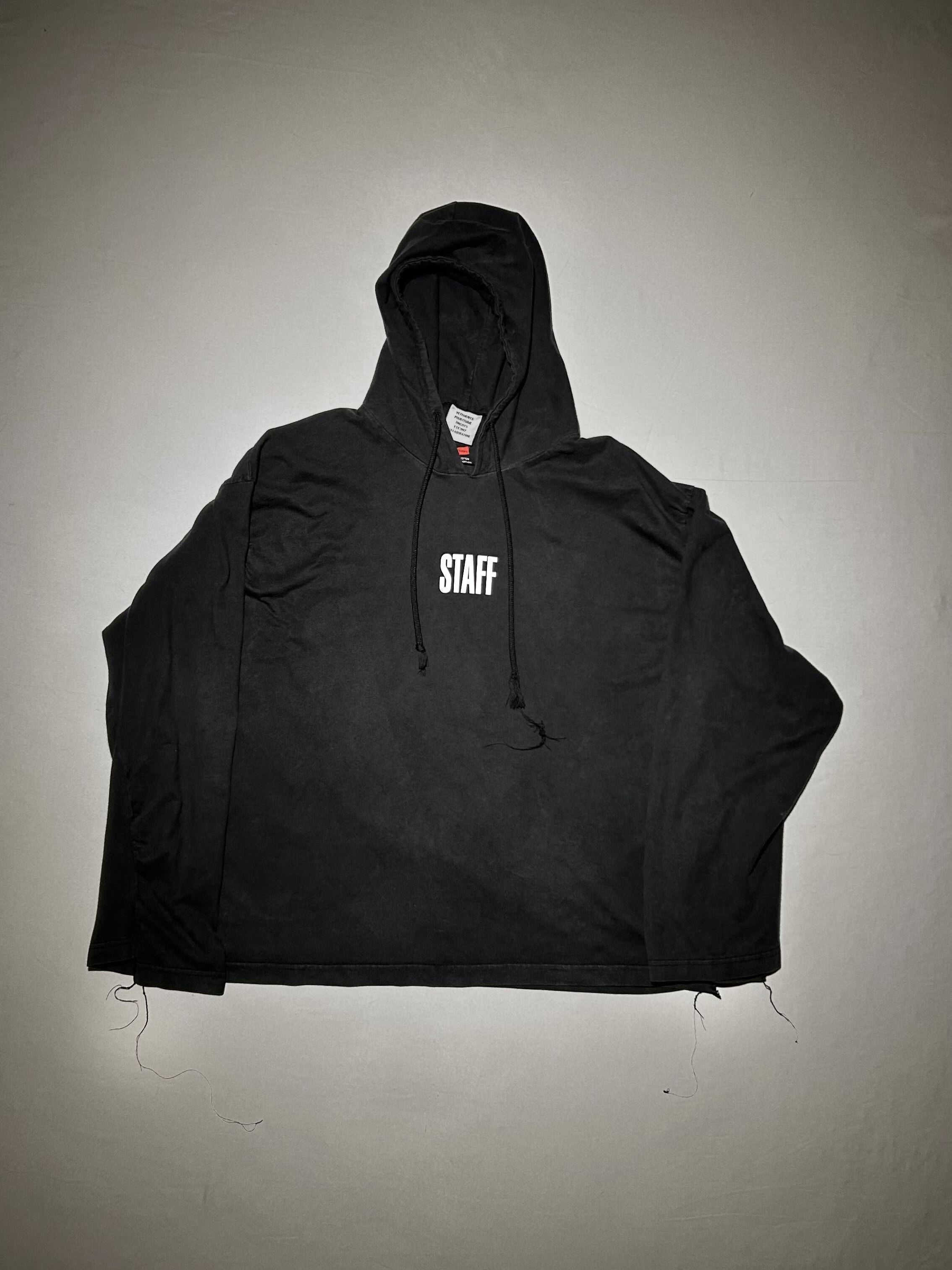 Vetements 2017 Staff Hoodie T-Shirts, Sweatshirt | FlexRushtees.com