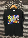 Vintage Born To Punk Sex Pistols Inspired Union Jack Tee Hoodie, Sweatshirt | FlexRushtees.com