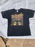 Vintage Y2k Redneck Cafe Roadkill Diner Anvil Blue Bar