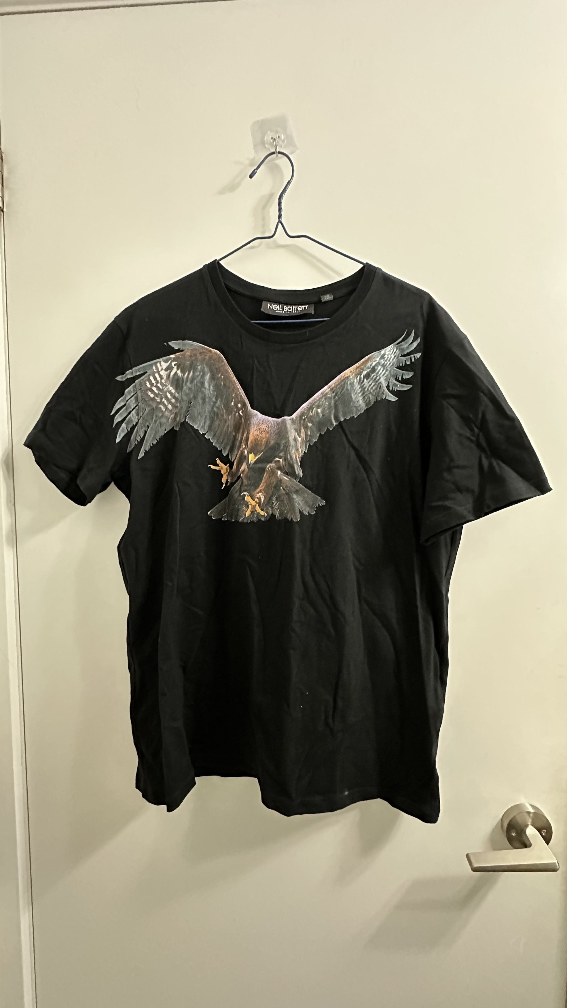 Barrett Neil Barrett Eagle T Shirt Hoodie, Sweatshirt | FlexRushtees.com