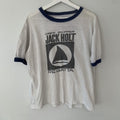 Vintage Skipper Jericho Sailing Club T Shirt Ringer 60s 70s