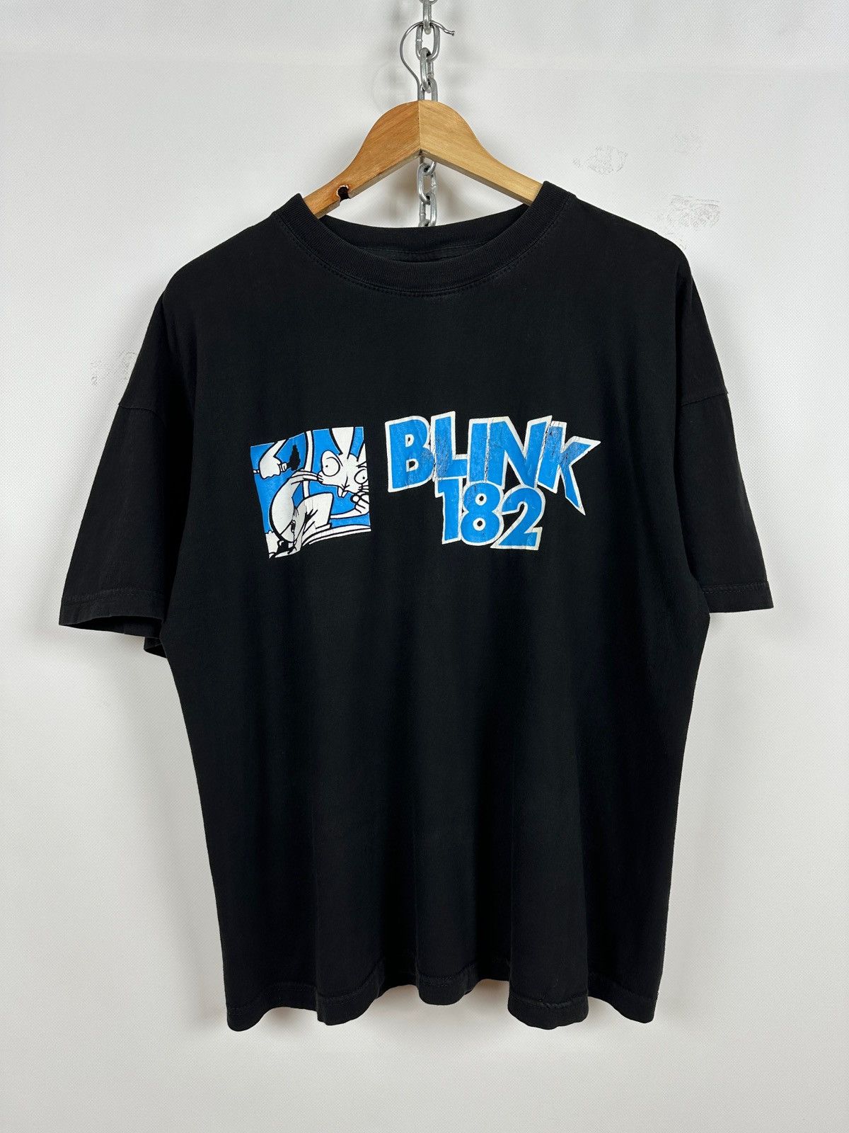 Band Tees 90s Vintage Blink 182 Skanking Bunny Band T Shirt Hoodie, Sweatshirt | FlexRushtees.com