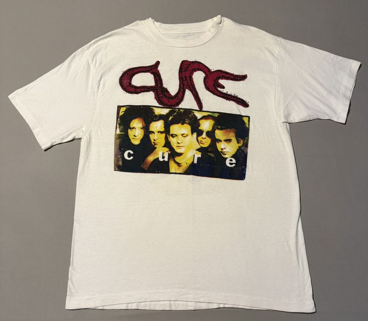 Cure Vintage The Cure Wish Tour 1992 Graphic Band T Shirt Vnds Hoodie, Sweatshirt | FlexRushtees.com