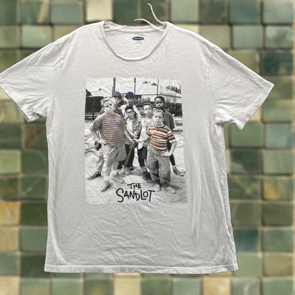 Navy Old Navy The Sandlot T Shirt Mens Medium Graphic Tee Skate Y2k Grunge 90 S Movie Hoodie, Sweatshirt | FlexRushtees.com